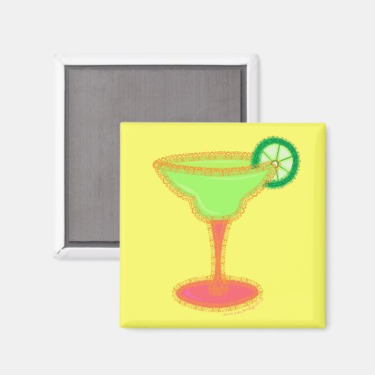 Margarita Magnet (Vorderseite/Rückseite)