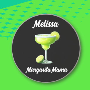 Margarita Mama! Fun Geschenk benutzerdefiniert Getränkeuntersetzer