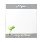 Margarita Mama! Fun Geschenk benutzerdefiniert Notizblock (Vorderseite)