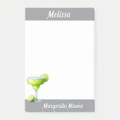 Margarita Mama! Fun Geschenk benutzerdefiniert Post-it Klebezettel (Vorderseite)