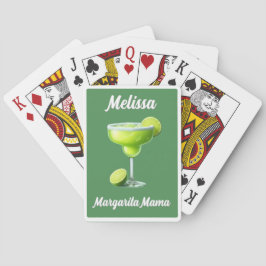 Margarita Mama! Spaß beim Spielen von Karten Spielkarten