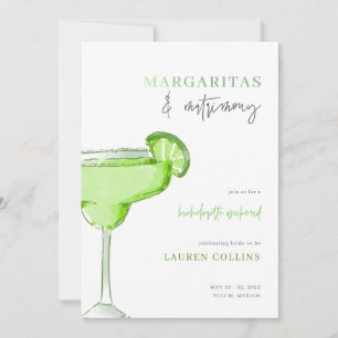 Margarita Margs and Matrimone Bachelorette Einladu Einladung