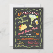 Margarita Matrimony Mexican Fiesta Brautparty Einladung (Vorderseite)