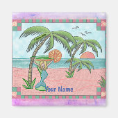 Margarita Mermaid Magnet (Vorne)