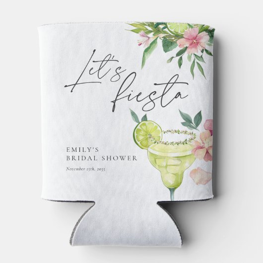 Margarita Mexican Fiesta Brautparty Dosenkühler (Rückseite)