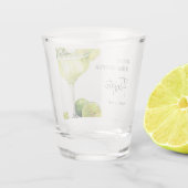 Margarita Mexican Fiesta Brautparty Schnapsglas (Rückseite)