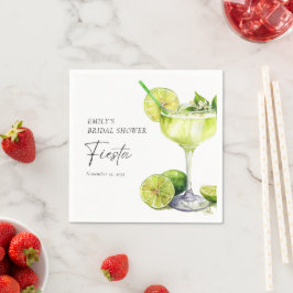 Margarita Mexican Fiesta Brautparty Serviette