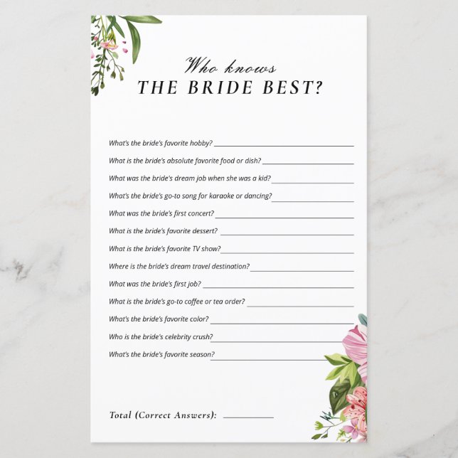 Margarita Mexikaner, die die Bride Best Game kennt (Vorderseite)