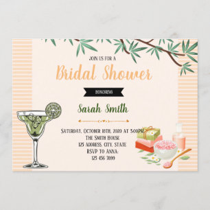 Margarita-Mini-Gesichtsparty-Einladung Einladung