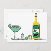 Margarita Mix Postkarte (Vorne/Hinten)