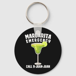 Margarita Notruf 9 Juan Juan Funny Cinco D Schlüsselanhänger