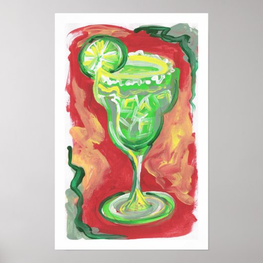 Margarita painting poster (Vorne)