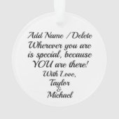 Margarita Parrot Time to Chill Ornament (Rückseite)