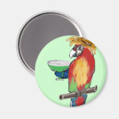 Margarita Parrots Magnet (Vorderseite/Rückseite)