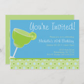 Margarita-Party Einladung (Vorne/Hinten)