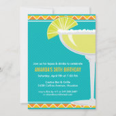 Margarita Party Einladung (Vorderseite)