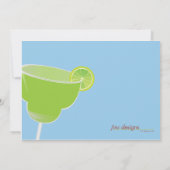 Margarita-Party Einladung (Rückseite)