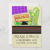 Margarita Party - Siehe Umkehrung - Einladung (Rückseite)