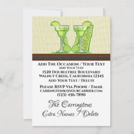 Margarita Party - Siehe Umkehrung - Einladung