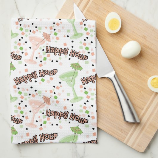 Margarita Pattern Geschirrtuch (Viertel Falte)