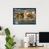 Margarita Poster=St. Irgendwo Poster (Heimbüro)