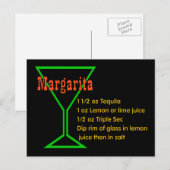 Margarita Postkarte (Vorne/Hinten)