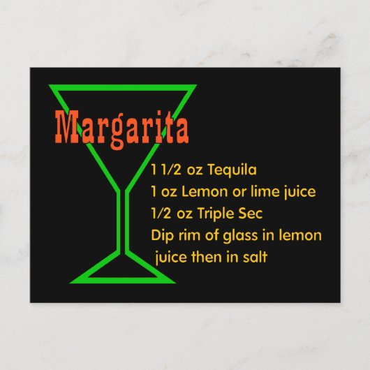 Margarita Postkarte (Vorderseite)
