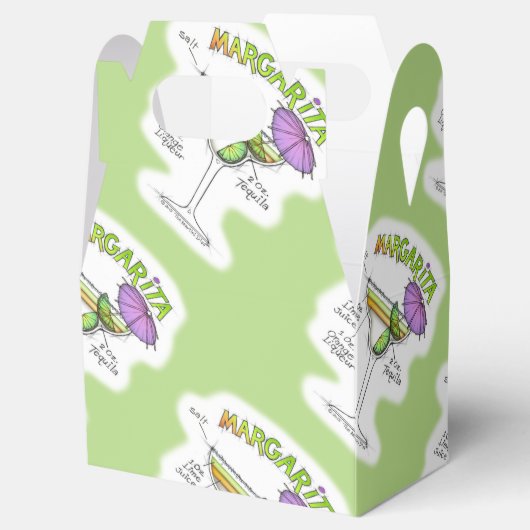 MARGARITA RECIPE COCKTAIL ART GESCHENKSCHACHTEL (Geöffnet)