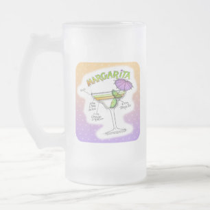 MARGARITA RECIPE COCKTAIL ART MATTGLAS BIERGLAS