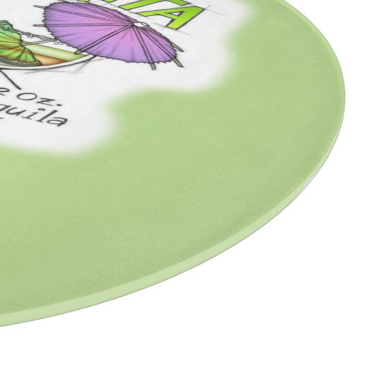 MARGARITA RECIPE COCKTAT ART SCHNEIDEBRETT (Ecke)