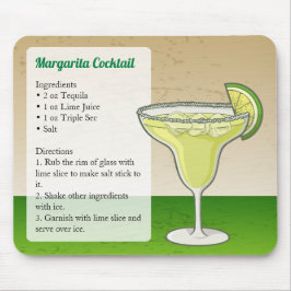 Margarita Recipe Mousepad