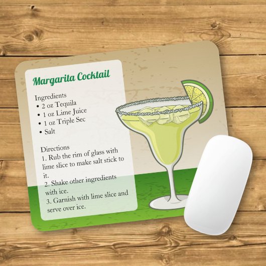 Margarita Recipe Mousepad