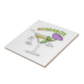MARGARITA-REZEPT-COCKTAIL-KUNST FLIESE (Seite)