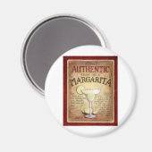 Margarita Rezept Magnet (Vorderseite/Rückseite)