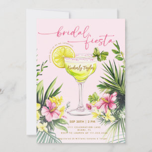 Margarita Rosa Braut-Fiesta Florale Brautparty-Ein Einladung