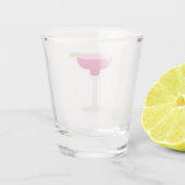 Margarita, Rosa Schnapsglas (Rückseite)