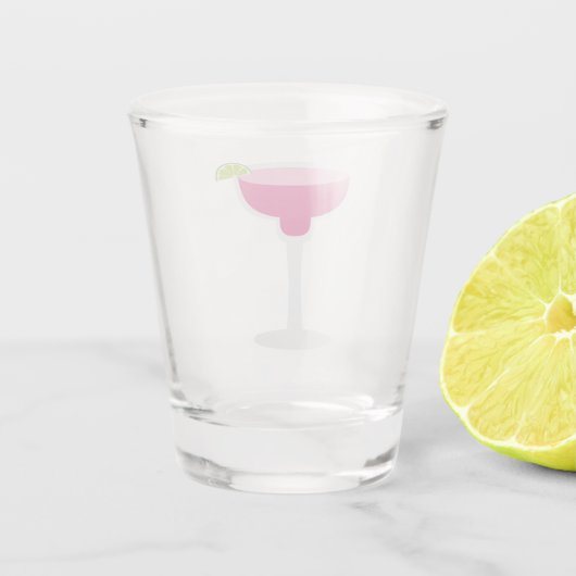 Margarita, Rosa Schnapsglas (Rückseite)