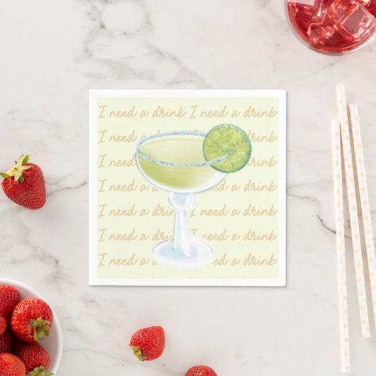 Margarita Serviette (Beispiel)