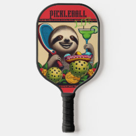 Margarita Sloth Pickleball Paddle