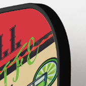 Margarita Sloth Pickleball Paddle (Linke Seite)