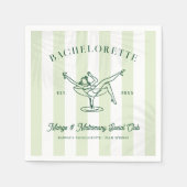 Margarita Social Club | Bachelorette Serviette (Vorderseite)