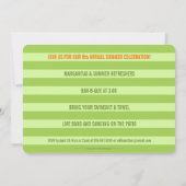 Margarita Summer | Cinco de Mayo Einladung (Rückseite)