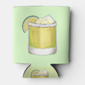 Margarita Summer Cocktail Mixed Drink Lime Green Dosenkühler (Vorderseite)