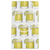 Margarita Summer Cocktail Mixed Drink Lime Green Kleine Geschenktüte (Vorderseite)