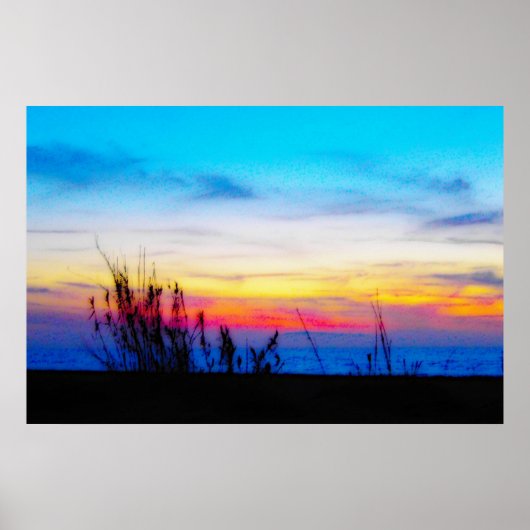 Margarita Sunset Poster (Vorne)