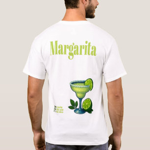 Margarita T-Shirt – Retro Lime Green Cocktail
