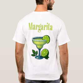 Margarita T-Shirt – Retro Lime Green Cocktail