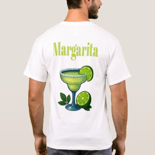 Margarita T-Shirt – Retro Lime Green Cocktail