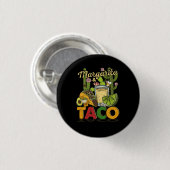 Margarita Tacos Funny Margarita Tequila Drinker Button (Vorne & Hinten)