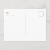 Margarita Texas Style Couples Polterabend Postkarte (Rückseite)